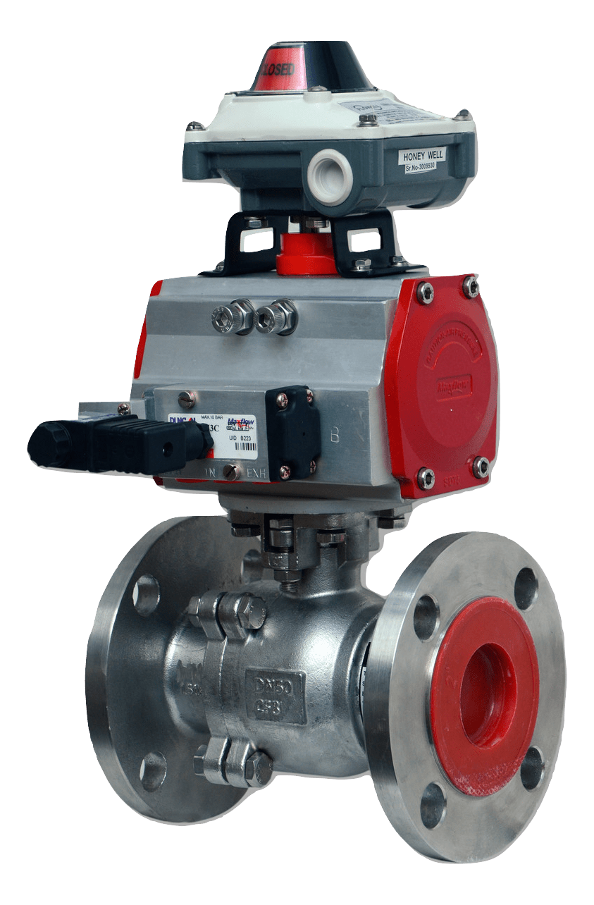 Actuated Ball Valve