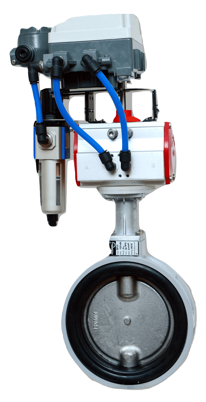Actuated Butterfly Valve Positioner